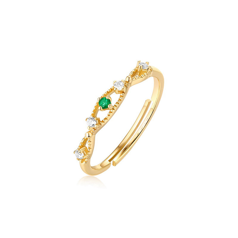 Forest Fairy Emerald Ring