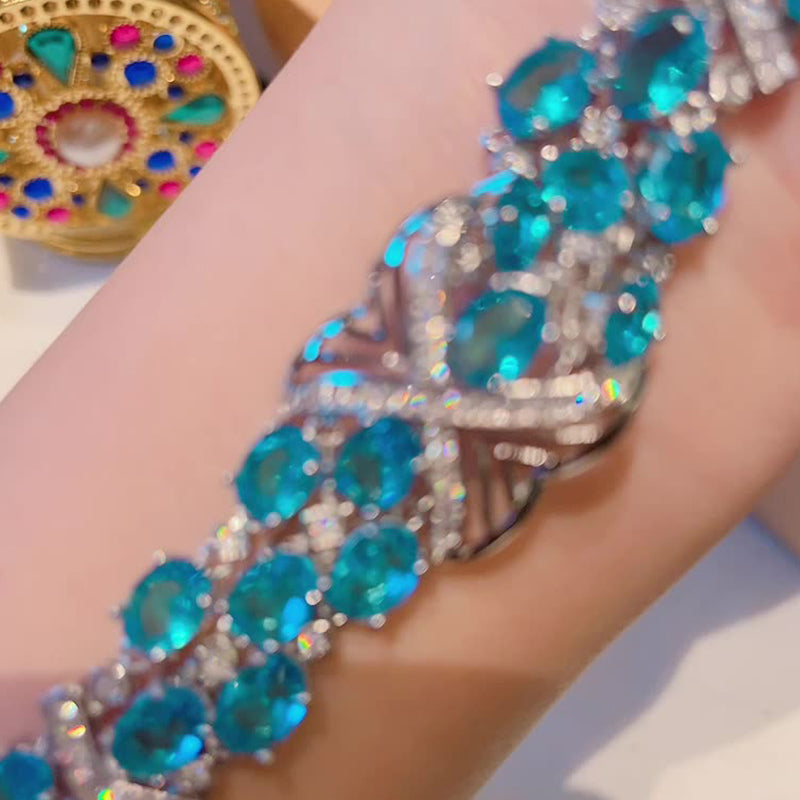 Radiant Sapphire Bracelet