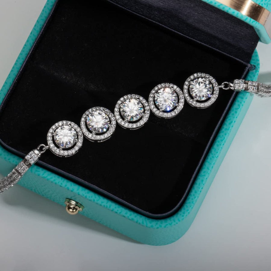 Galaxy Rays Moissanite Bracelet