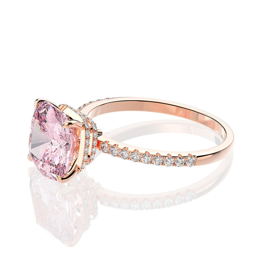Cream Princess Pink Ring