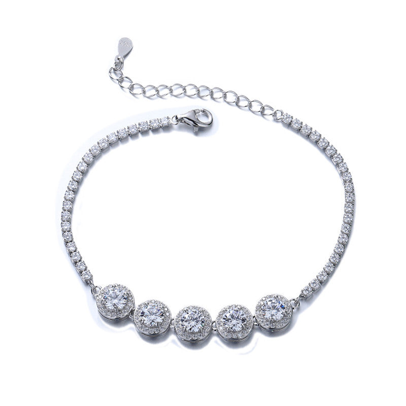 Galaxy Rays Moissanite Bracelet