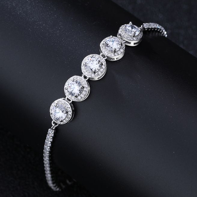 Galaxy Rays Moissanite Bracelet