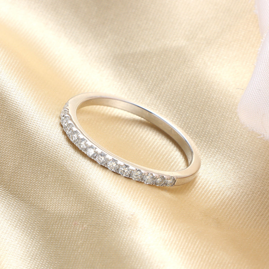 Eternal Shimmer Moissanite Ring