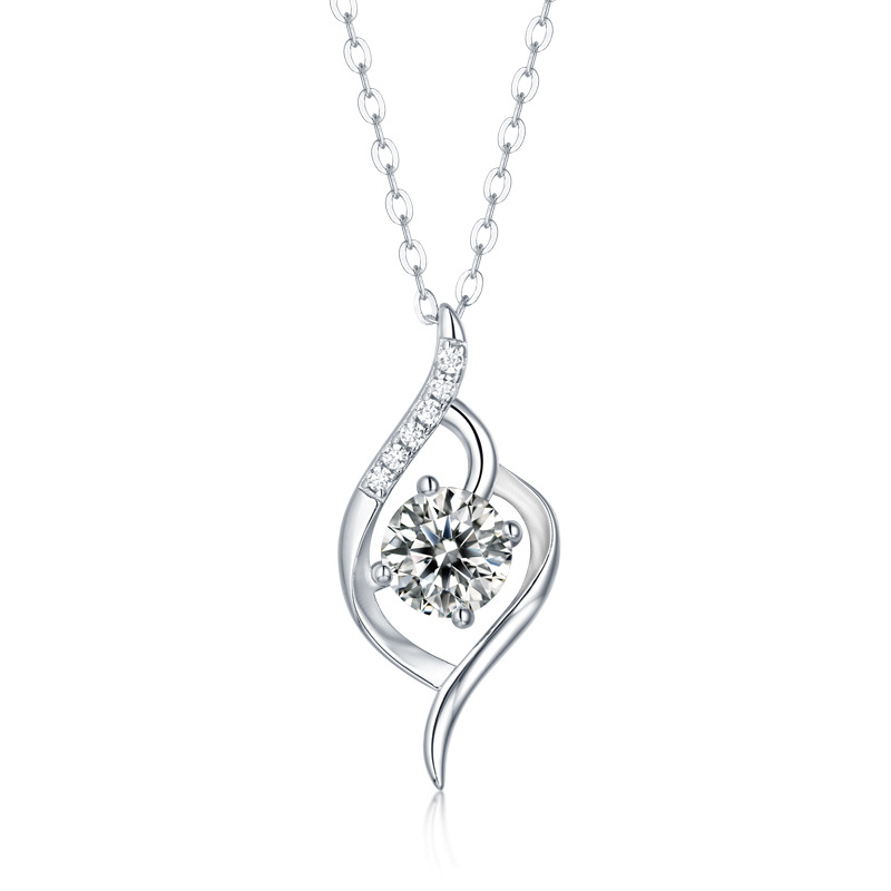 Love at First Sight Moissanite Necklace