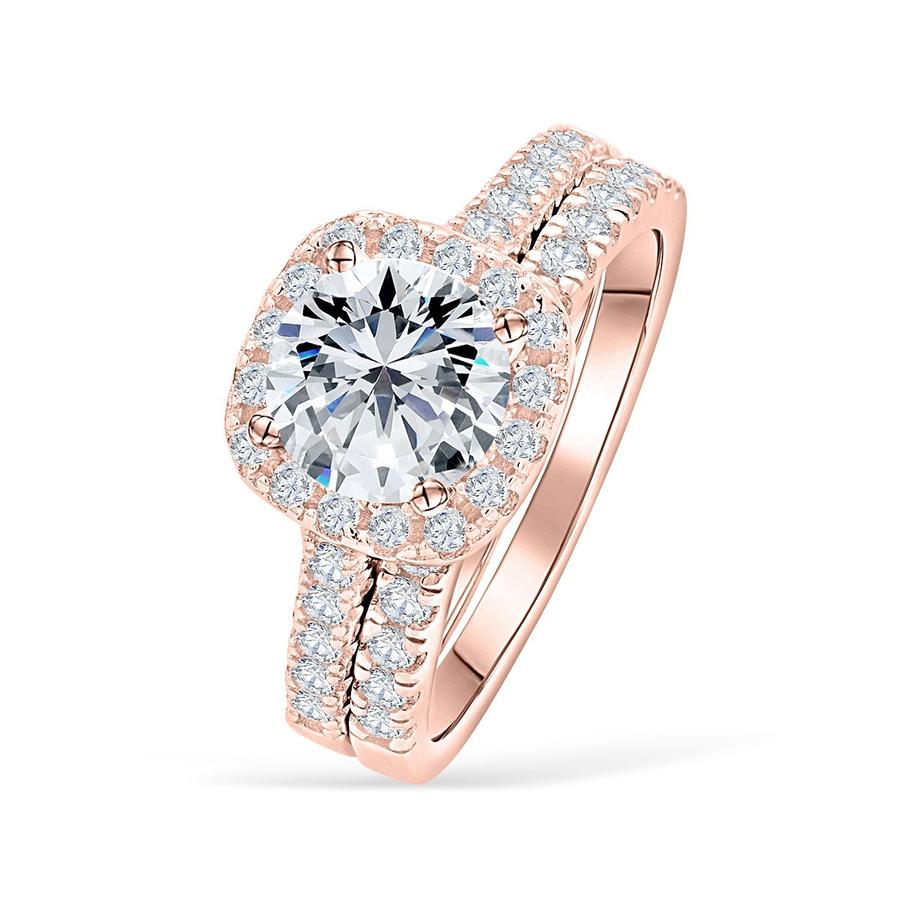 Elegant Double Layer Design Ring