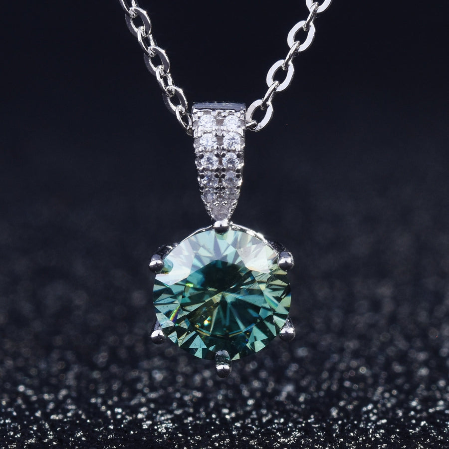 Maldives Bluegreen Moissanite Set