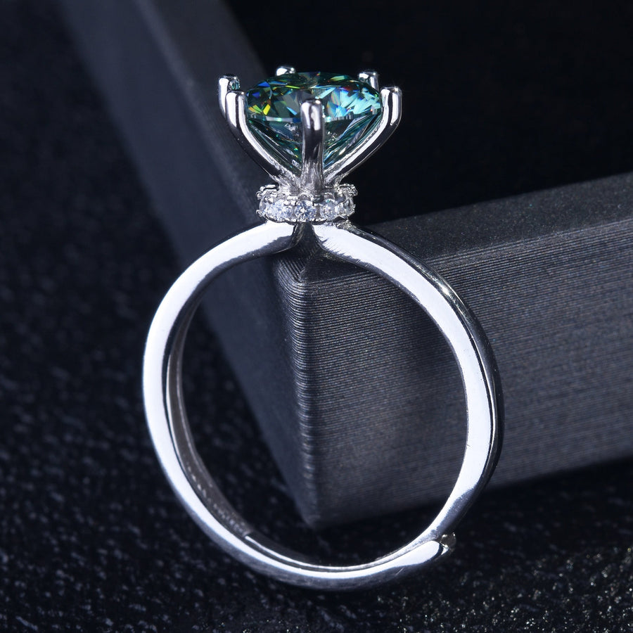 Maldives Bluegreen Moissanite Set