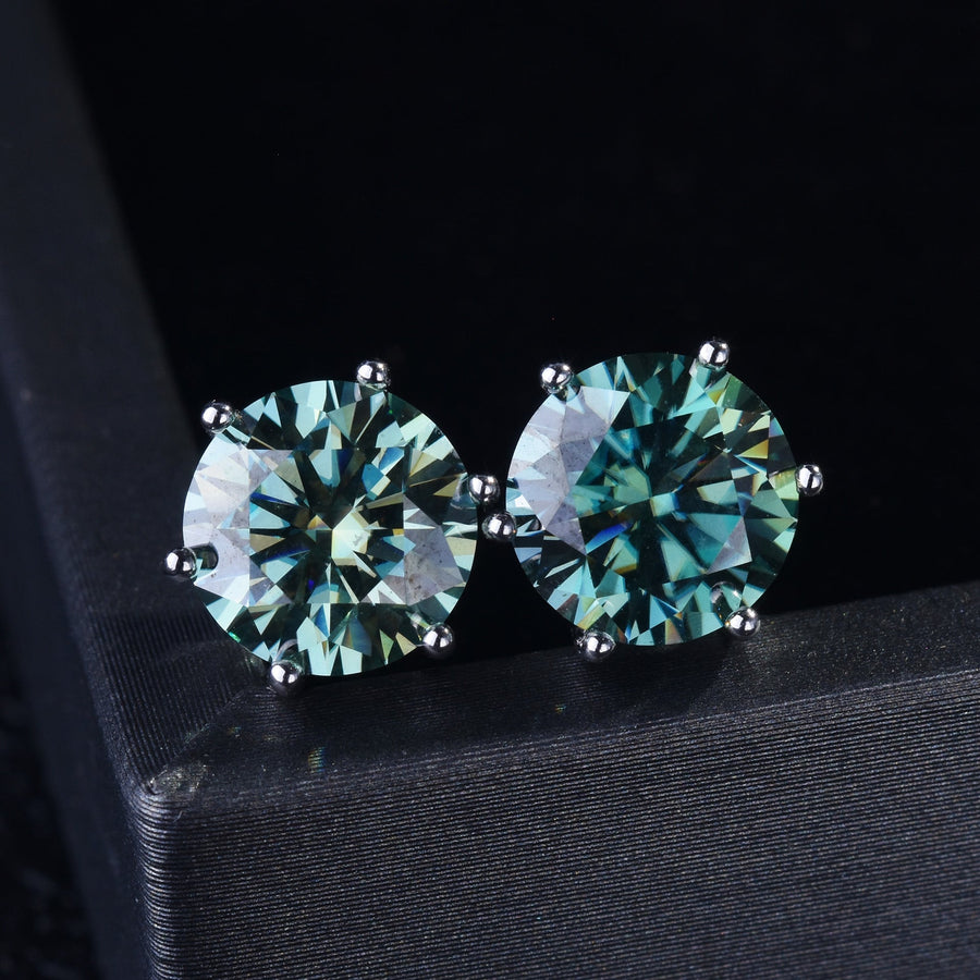 Maldives Bluegreen Moissanite Set